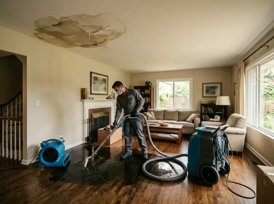 attic-pipe-burst-ceiling-drip-008 — frequently asked questions, Water Damage Restoration & Carpet Care in Winchester, CA